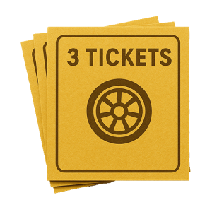 Raffle - 3 tickets